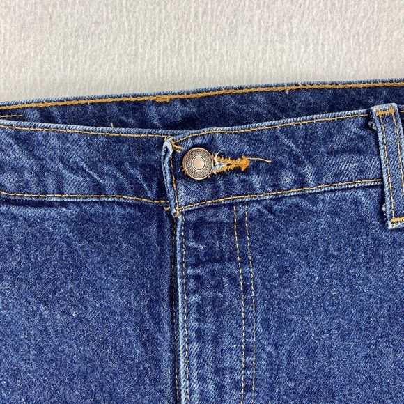 Vintage 90's Levi's 540 Blue Denim Jeans Relaxed Fit Leather Tab Men 38x29 USA - Picture 4 of 16